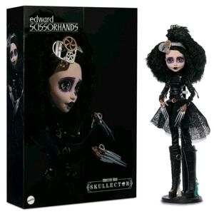 Monster High Skullector Doll with Black and Purple Outfit